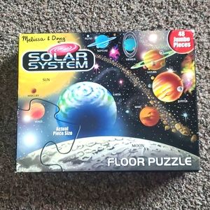 Solar System Floor Puzzle